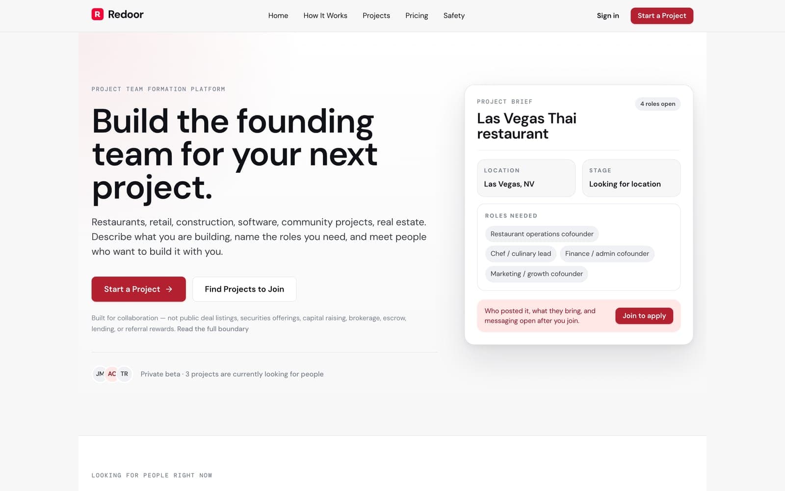 Redoor screenshot